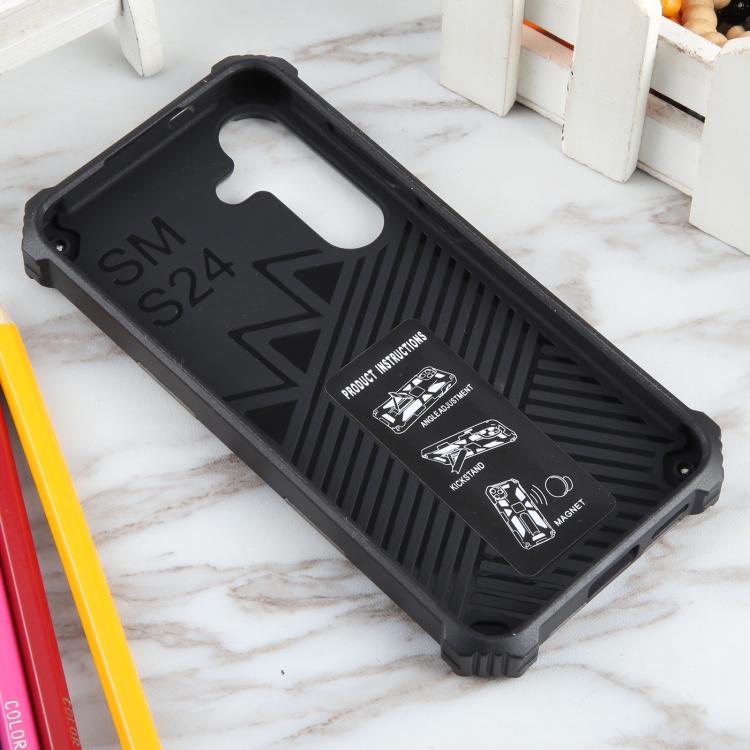Camouflage Armor Kickstand TPU + PC Magnetic Phone Case, For Samsung Galaxy S26+ 5G, For Samsung Galaxy S26 Ultra 5G, For Samsung Galaxy S26 5G, For Samsung Galaxy S25 5G, For Samsung Galaxy S25+ 5G, For Samsung Galaxy S25 Ultra 5G                     ...