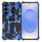 Camouflage Armor Kickstand TPU + PC Magnetic Phone Case, For Samsung Galaxy S26+ 5G, For Samsung Galaxy S26 Ultra 5G, For Samsung Galaxy S26 5G, For Samsung Galaxy S25 5G, For Samsung Galaxy S25+ 5G, For Samsung Galaxy S25 Ultra 5G                     ...