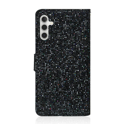 Glitter Powder Filp Leather Phone Case, For Samsung Galaxy S24 FE 5G, For Samsung Galaxy S23 FE 5G