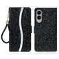 Glitter Powder Filp Leather Phone Case, For Samsung Galaxy S26+ 5G, For Samsung Galaxy S26 Edge 5G, For Samsung Galaxy S26 Ultra 5G, For Samsung Galaxy S26 5G, For Samsung Galaxy S25 FE 5G, For Samsung Galaxy S25 Edge 5G, For Samsung Galaxy S25 5G     ...