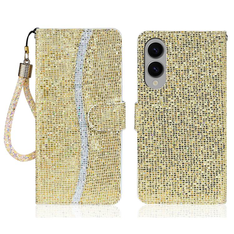 Glitter Powder Filp Leather Phone Case, For Samsung Galaxy S26+ 5G, For Samsung Galaxy S26 Edge 5G, For Samsung Galaxy S26 Ultra 5G, For Samsung Galaxy S26 5G, For Samsung Galaxy S25 FE 5G, For Samsung Galaxy S25 Edge 5G, For Samsung Galaxy S25 5G     ...