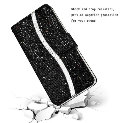 Glitter Powder Filp Leather Phone Case, For Samsung Galaxy S26+ 5G, For Samsung Galaxy S26 Edge 5G, For Samsung Galaxy S26 Ultra 5G, For Samsung Galaxy S26 5G, For Samsung Galaxy S25 FE 5G, For Samsung Galaxy S25 Edge 5G, For Samsung Galaxy S25 5G     ...
