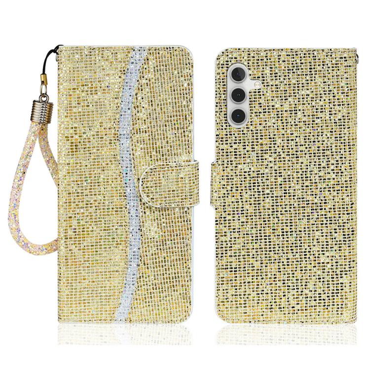 Glitter Powder Filp Leather Phone Case, For Samsung Galaxy S26+ 5G, For Samsung Galaxy S26 Edge 5G, For Samsung Galaxy S26 Ultra 5G, For Samsung Galaxy S26 5G, For Samsung Galaxy S25 FE 5G, For Samsung Galaxy S25 Edge 5G, For Samsung Galaxy S25 5G     ...