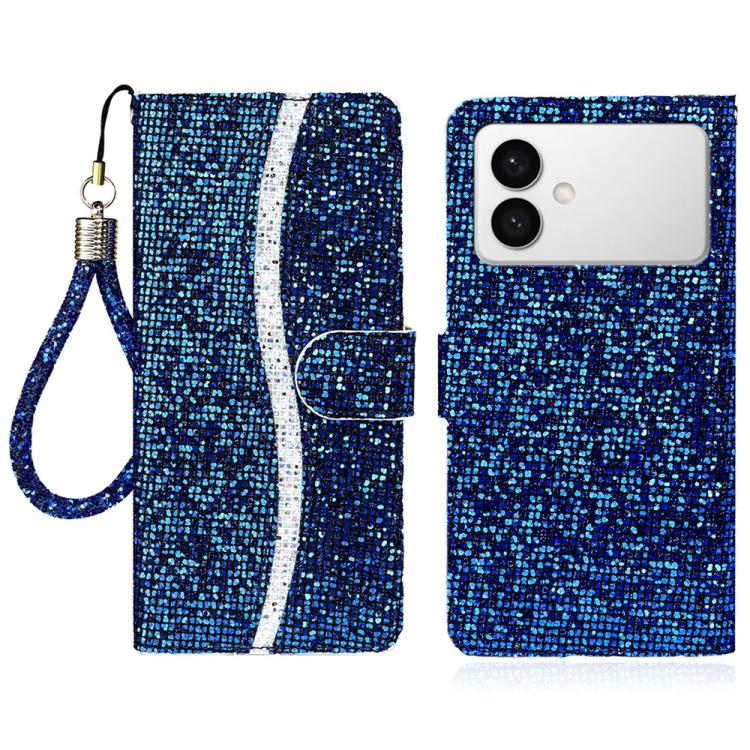 Glitter Powder Filp Leather Phone Case, For Samsung Galaxy S26+ 5G, For Samsung Galaxy S26 Edge 5G, For Samsung Galaxy S26 Ultra 5G, For Samsung Galaxy S26 5G, For Samsung Galaxy S25 FE 5G, For Samsung Galaxy S25 Edge 5G, For Samsung Galaxy S25 5G     ...