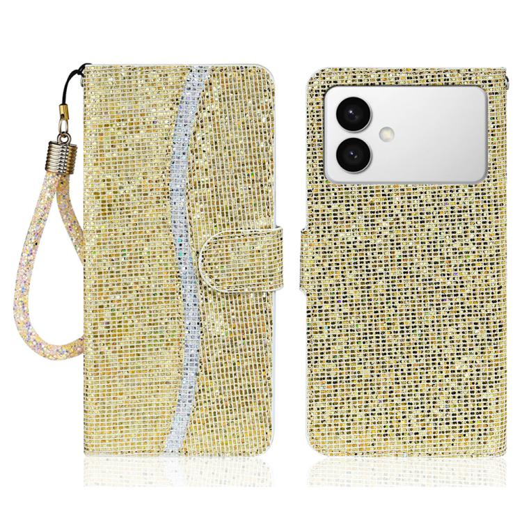 Glitter Powder Filp Leather Phone Case, For Samsung Galaxy S26+ 5G, For Samsung Galaxy S26 Edge 5G, For Samsung Galaxy S26 Ultra 5G, For Samsung Galaxy S26 5G, For Samsung Galaxy S25 FE 5G, For Samsung Galaxy S25 Edge 5G, For Samsung Galaxy S25 5G     ...