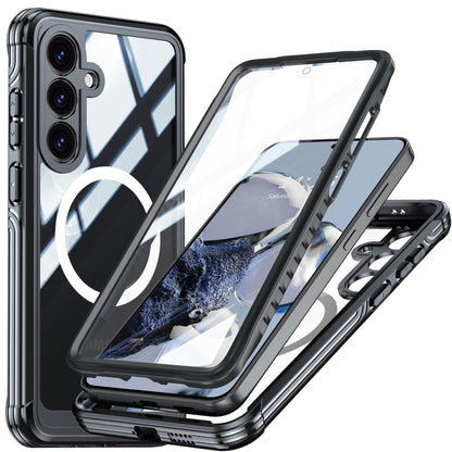 RedPepper Tempered Glass MagSafe Phone Case, For Galaxy S26 FE 5G, For Samsung Galaxy S25 FE 5G, For Samsung Galaxy S25 Edge 5G, For Samsung Galaxy S25 5G, For Samsung Galaxy S25+ 5G, For Samsung Galaxy S25 Ultra 5G