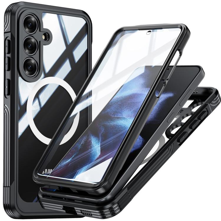 RedPepper Tempered Glass MagSafe Phone Case, For Galaxy S26 FE 5G, For Samsung Galaxy S25 FE 5G, For Samsung Galaxy S25 Edge 5G, For Samsung Galaxy S25 5G, For Samsung Galaxy S25+ 5G, For Samsung Galaxy S25 Ultra 5G