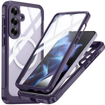 RedPepper Tempered Glass MagSafe Phone Case, For Galaxy S26 FE 5G, For Samsung Galaxy S25 FE 5G, For Samsung Galaxy S25 Edge 5G, For Samsung Galaxy S25 5G, For Samsung Galaxy S25+ 5G, For Samsung Galaxy S25 Ultra 5G