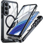 RedPepper Tempered Glass MagSafe Phone Case, For Galaxy S26 FE 5G, For Samsung Galaxy S25 FE 5G, For Samsung Galaxy S25 Edge 5G, For Samsung Galaxy S25 5G, For Samsung Galaxy S25+ 5G, For Samsung Galaxy S25 Ultra 5G