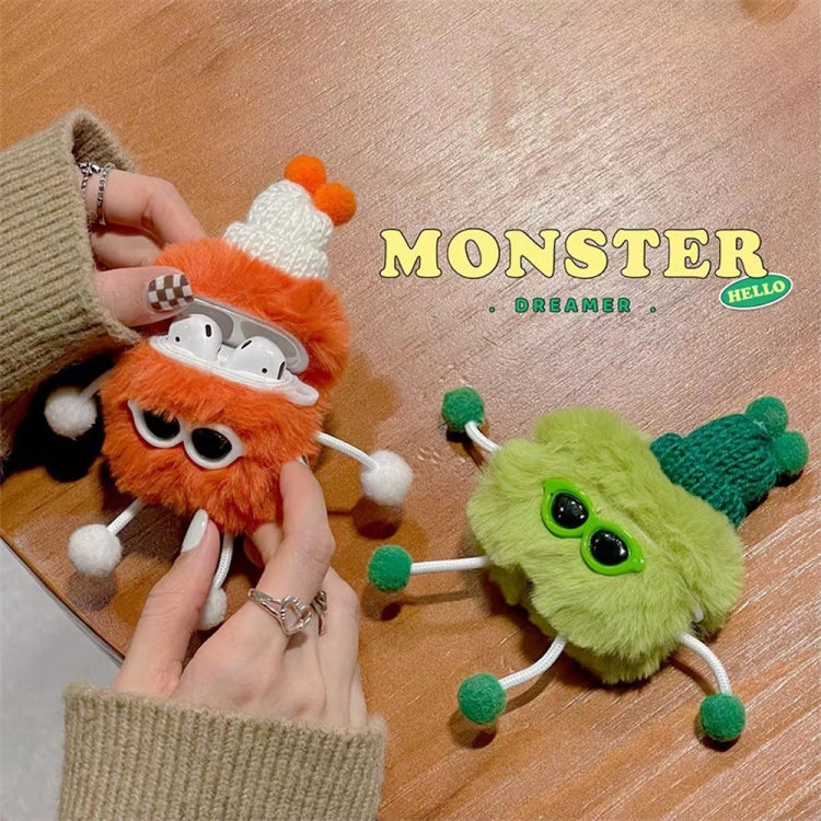 Plush Sunglasses Monster Bluetooth Earphone Protective Case