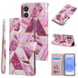 Marble Bronzing Stitching Leather Phone Case, For Samsung Galaxy S26+ 5G, For Samsung Galaxy S26 Ultra 5G, For Samsung Galaxy S26 5G, For Samsung Galaxy S25 FE 5G, For Samsung Galaxy S25 Edge 5G, For Samsung Galaxy S25 5G, For Samsung Galaxy S25+ 5G   ...