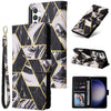 Marble Bronzing Stitching Leather Phone Case, For Samsung Galaxy S26+ 5G, For Samsung Galaxy S26 Ultra 5G, For Samsung Galaxy S26 5G, For Samsung Galaxy S25 FE 5G, For Samsung Galaxy S25 Edge 5G, For Samsung Galaxy S25 5G, For Samsung Galaxy S25+ 5G   ...