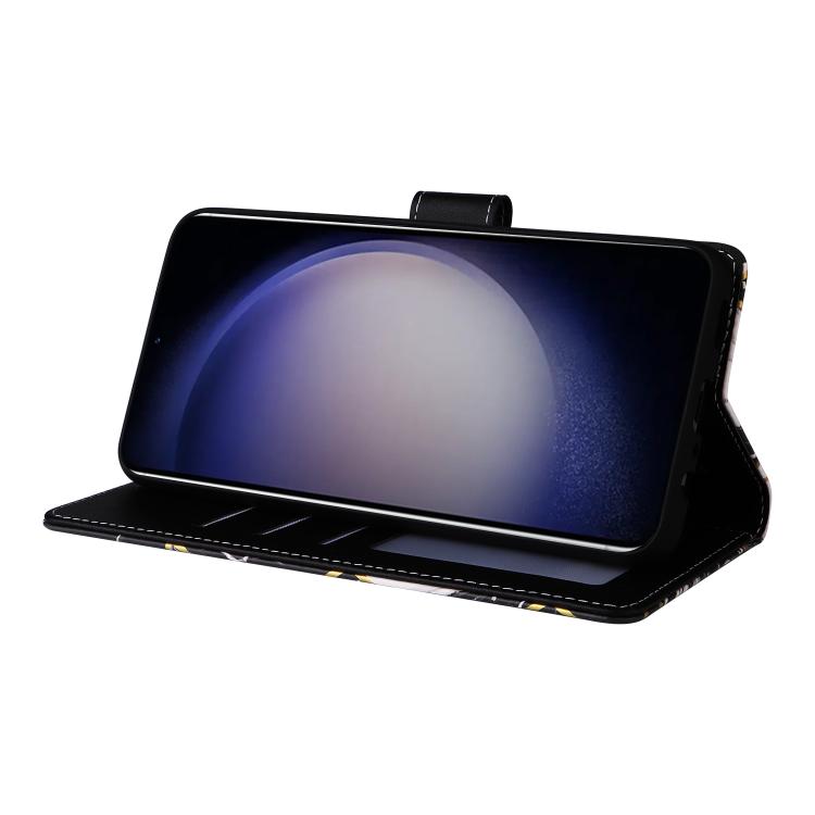 Marble Bronzing Stitching Leather Phone Case, For Samsung Galaxy S26+ 5G, For Samsung Galaxy S26 Ultra 5G, For Samsung Galaxy S26 5G, For Samsung Galaxy S25 FE 5G, For Samsung Galaxy S25 Edge 5G, For Samsung Galaxy S25 5G, For Samsung Galaxy S25+ 5G   ...