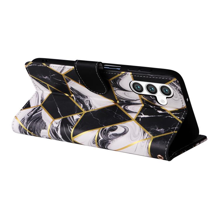 Marble Bronzing Stitching Leather Phone Case, For Samsung Galaxy S26+ 5G, For Samsung Galaxy S26 Ultra 5G, For Samsung Galaxy S26 5G, For Samsung Galaxy S25 FE 5G, For Samsung Galaxy S25 Edge 5G, For Samsung Galaxy S25 5G, For Samsung Galaxy S25+ 5G   ...