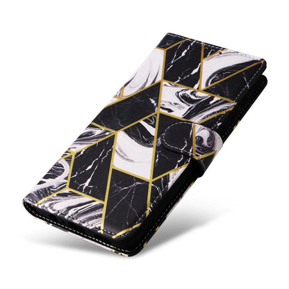 Marble Bronzing Stitching Leather Phone Case, For Samsung Galaxy S26+ 5G, For Samsung Galaxy S26 Ultra 5G, For Samsung Galaxy S26 5G, For Samsung Galaxy S25 FE 5G, For Samsung Galaxy S25 Edge 5G, For Samsung Galaxy S25 5G, For Samsung Galaxy S25+ 5G   ...