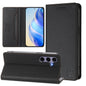 RC01 Dual-Folded Magnetic Suction RFID Leather Phone Case, For Galaxy S24 / S25 5G, For Galaxy S24+ / S25+ 5G, For Galaxy S25 Ultra 5G, For Galaxy S24 FE 5G, For Galaxy S24 Ultra 5G, For Galaxy S23 FE 5G