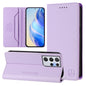 RC01 Dual-Folded Magnetic Suction RFID Leather Phone Case, For Galaxy S22 5G, For Galaxy S21 FE 5G, For Galaxy S21 5G, For Galaxy S21+ 5G, For Galaxy S21 Ultra 5G, For Galaxy S20 Ultra