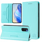 RC01 Dual-Folded Magnetic Suction RFID Leather Phone Case, For Galaxy S20, For Galaxy S20+
