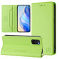 RC01 Dual-Folded Magnetic Suction RFID Leather Phone Case, For Galaxy S20, For Galaxy S20+