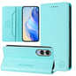RC01 Dual-Folded Magnetic Suction RFID Leather Phone Case, For Galaxy S26 FE 5G, For Galaxy S26+ 5G, For Galaxy S26 Edge 5G, For Galaxy S26 Ultra 5G, For Galaxy S26 5G, For Galaxy S25 Edge 5G