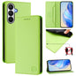 RC01 Dual-Folded Magnetic Suction RFID Leather Phone Case, For Galaxy S26 FE 5G, For Galaxy S26+ 5G, For Galaxy S26 Edge 5G, For Galaxy S26 Ultra 5G, For Galaxy S26 5G, For Galaxy S25 Edge 5G
