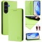 RC01 Dual-Folded Magnetic Suction RFID Leather Phone Case, For Galaxy S26 FE 5G, For Galaxy S26+ 5G, For Galaxy S26 Edge 5G, For Galaxy S26 Ultra 5G, For Galaxy S26 5G, For Galaxy S25 Edge 5G