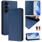 RC01 Dual-Folded Magnetic Suction RFID Leather Phone Case, For Galaxy S26 FE 5G, For Galaxy S26+ 5G, For Galaxy S26 Edge 5G, For Galaxy S26 Ultra 5G, For Galaxy S26 5G, For Galaxy S25 Edge 5G