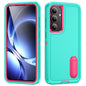 Rugged PC Hybrid Silicone Phone Case with Holder, For Samsung Galaxy S26 Ultra 5G, For Samsung Galaxy S26 5G, For Samsung Galaxy S25 FE 5G, For Samsung Galaxy S24 / S25 5G