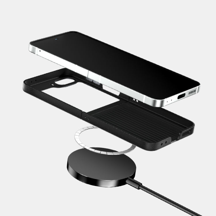 ABEEL C Carbon Fiber Series 6D Micro Relief MagSafe Phone Case