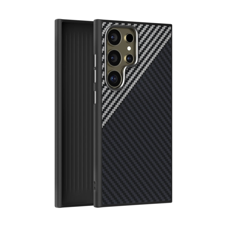 ABEEL C Carbon Fiber Series 6D Micro Relief MagSafe Phone Case, For Samsung Galaxy S26+ 5G, For Samsung Galaxy S26 Ultra 5G, For Samsung Galaxy S26 5G, For Samsung Galaxy S25 FE 5G, For Samsung Galaxy S25 Edge 5G, For Samsung Galaxy S25 5G / S24 5G    ...