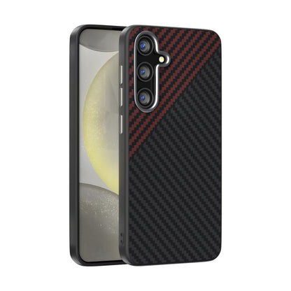 ABEEL C Carbon Fiber Series 6D Micro Relief MagSafe Phone Case, For Samsung Galaxy S26+ 5G, For Samsung Galaxy S26 Ultra 5G, For Samsung Galaxy S26 5G, For Samsung Galaxy S25 FE 5G, For Samsung Galaxy S25 Edge 5G, For Samsung Galaxy S25 5G / S24 5G    ...