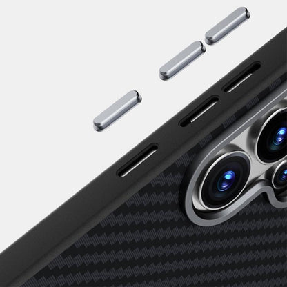 ABEEL C Carbon Fiber Series 6D Micro Relief MagSafe Phone Case, For Samsung Galaxy S26+ 5G, For Samsung Galaxy S26 Ultra 5G, For Samsung Galaxy S26 5G, For Samsung Galaxy S25 FE 5G, For Samsung Galaxy S25 Edge 5G, For Samsung Galaxy S25 5G / S24 5G    ...