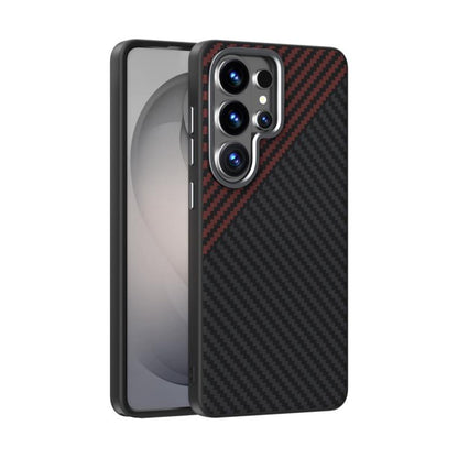 ABEEL C Carbon Fiber Series 6D Micro Relief MagSafe Phone Case, For Samsung Galaxy S26+ 5G, For Samsung Galaxy S26 Ultra 5G, For Samsung Galaxy S26 5G, For Samsung Galaxy S25 FE 5G, For Samsung Galaxy S25 Edge 5G, For Samsung Galaxy S25 5G / S24 5G    ...