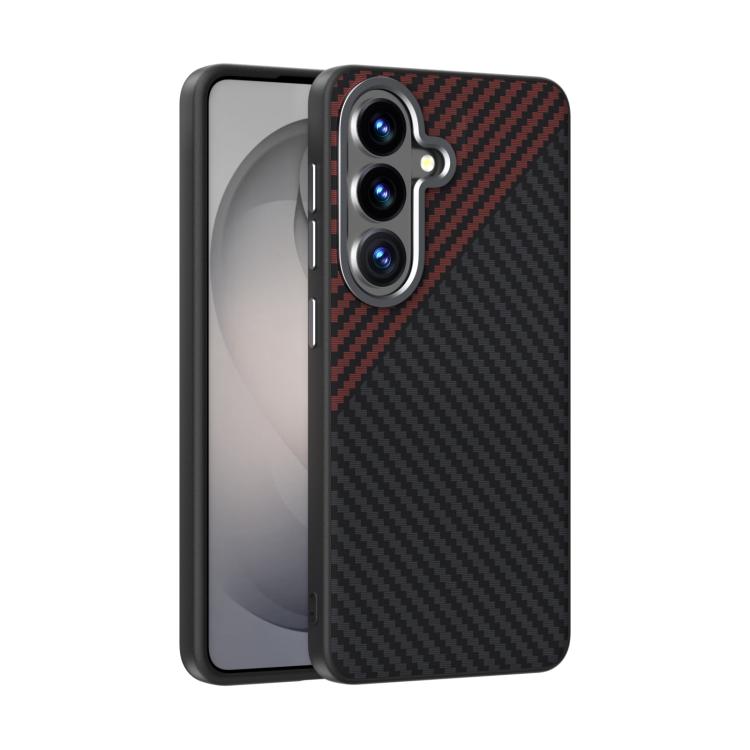 ABEEL C Carbon Fiber Series 6D Micro Relief MagSafe Phone Case, For Samsung Galaxy S26+ 5G, For Samsung Galaxy S26 Ultra 5G, For Samsung Galaxy S26 5G, For Samsung Galaxy S25 FE 5G, For Samsung Galaxy S25 Edge 5G, For Samsung Galaxy S25 5G / S24 5G    ...