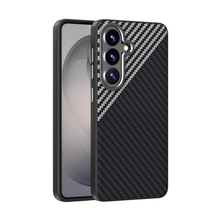 ABEEL C Carbon Fiber Series 6D Micro Relief MagSafe Phone Case, For Samsung Galaxy S26+ 5G, For Samsung Galaxy S26 Ultra 5G, For Samsung Galaxy S26 5G, For Samsung Galaxy S25 FE 5G, For Samsung Galaxy S25 Edge 5G, For Samsung Galaxy S25 5G / S24 5G    ...