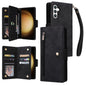 Rivet Buckle 9 Cards Three Fold Leather Phone Case, For Samsung Galaxy S26+ 5G, For Samsung Galaxy S26 Ultra 5G, For Samsung Galaxy S26 5G, For Samsung Galaxy S25 FE 5G, For Samsung Galaxy S25 Edge 5G, For Samsung Galaxy S25 5G, For Samsung Galaxy S25+...