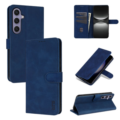AZNS Skin Feel Calf Texture Flip Leather Phone Case, For Galaxy S26 FE 5G, For Samsung Galaxy S26+ 5G, For Samsung Galaxy S26 Ultra 5G, For Samsung Galaxy S26 5G, For Samsung Galaxy S25 FE 5G, For Samsung Galaxy S25 Edge 5G, For Samsung Galaxy S25 5G  ...