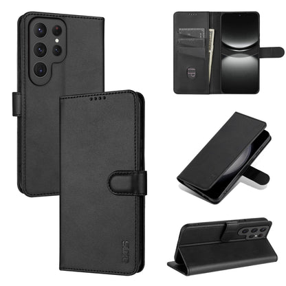 AZNS Skin Feel Calf Texture Flip Leather Phone Case, For Galaxy S26 FE 5G, For Samsung Galaxy S26+ 5G, For Samsung Galaxy S26 Ultra 5G, For Samsung Galaxy S26 5G, For Samsung Galaxy S25 FE 5G, For Samsung Galaxy S25 Edge 5G, For Samsung Galaxy S25 5G  ...