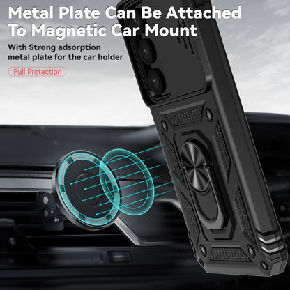Sliding Camshield Holder Phone Case, For Samsung Galaxy S25+ 5G, For Samsung Galaxy S25 Ultra 5G, For Samsung Galaxy S24 FE 5G