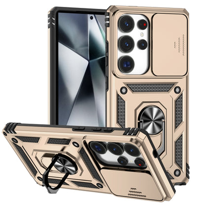 Sliding Camshield Holder Phone Case, For Samsung Galaxy S25+ 5G, For Samsung Galaxy S25 Ultra 5G, For Samsung Galaxy S24 FE 5G