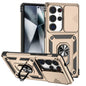 Sliding Camshield Holder Phone Case, For Samsung Galaxy S25+ 5G, For Samsung Galaxy S25 Ultra 5G, For Samsung Galaxy S24 FE 5G
