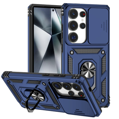 Sliding Camshield Holder Phone Case, For Samsung Galaxy S25+ 5G, For Samsung Galaxy S25 Ultra 5G, For Samsung Galaxy S24 FE 5G