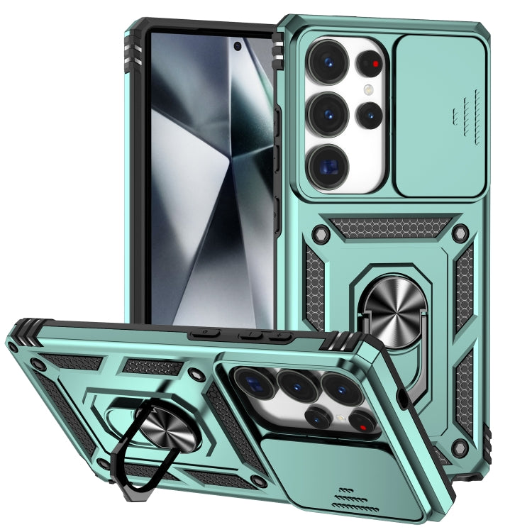 Sliding Camshield Holder Phone Case, For Samsung Galaxy S25+ 5G, For Samsung Galaxy S25 Ultra 5G, For Samsung Galaxy S24 FE 5G