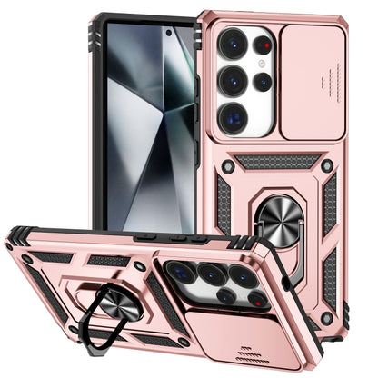 Sliding Camshield Holder Phone Case, For Samsung Galaxy S25+ 5G, For Samsung Galaxy S25 Ultra 5G, For Samsung Galaxy S24 FE 5G