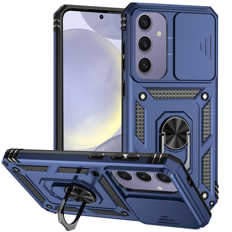 Sliding Camshield Holder Phone Case, For Samsung Galaxy S25+ 5G, For Samsung Galaxy S25 Ultra 5G, For Samsung Galaxy S24 FE 5G