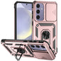 Sliding Camshield Holder Phone Case, For Samsung Galaxy S25+ 5G, For Samsung Galaxy S25 Ultra 5G, For Samsung Galaxy S24 FE 5G