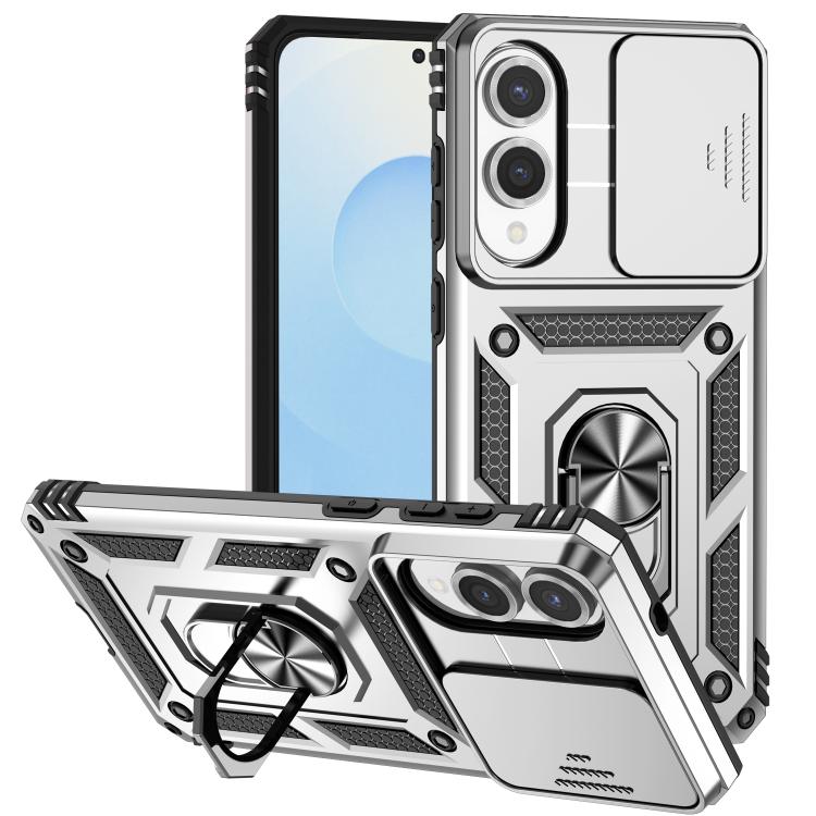 Sliding Camshield Holder Phone Case, For Samsung Galaxy S26+ 5G, For Samsung Galaxy S26 Ultra 5G, For Samsung Galaxy S26 5G, For Samsung Galaxy S25 FE 5G, For Samsung Galaxy S25 Edge 5G, For Samsung Galaxy S25 5G