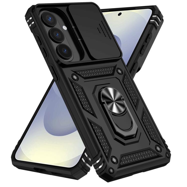 Sliding Camshield Holder Phone Case, For Samsung Galaxy S26+ 5G, For Samsung Galaxy S26 Ultra 5G, For Samsung Galaxy S26 5G, For Samsung Galaxy S25 FE 5G, For Samsung Galaxy S25 Edge 5G, For Samsung Galaxy S25 5G