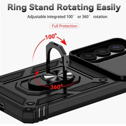 Sliding Camshield Holder Phone Case, For Samsung Galaxy S26+ 5G, For Samsung Galaxy S26 Ultra 5G, For Samsung Galaxy S26 5G, For Samsung Galaxy S25 FE 5G, For Samsung Galaxy S25 Edge 5G, For Samsung Galaxy S25 5G