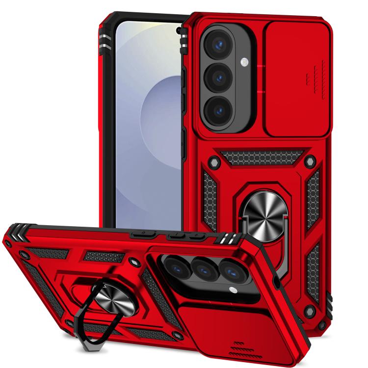 Sliding Camshield Holder Phone Case, For Samsung Galaxy S26+ 5G, For Samsung Galaxy S26 Ultra 5G, For Samsung Galaxy S26 5G, For Samsung Galaxy S25 FE 5G, For Samsung Galaxy S25 Edge 5G, For Samsung Galaxy S25 5G